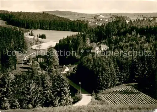AK / Ansichtskarte Gottmannsgruen_Schwarzenbach Landschaftspanorama Blick ins Zegasttal gegen Meierhof Frankenland 