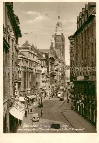 AK / Ansichtskarte Wuppertal Stadtzentrum Verlagsgebaeude General Anzeiger Wuppertal