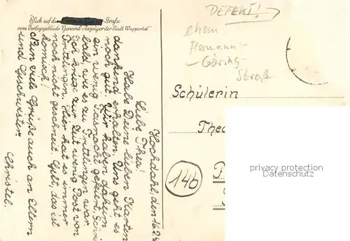 AK / Ansichtskarte Wuppertal Stadtzentrum Verlagsgebaeude General Anzeiger Wuppertal