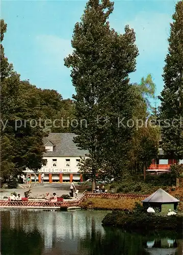 AK / Ansichtskarte Manderscheid_Eifel Hotel Cafe Heidsmuehle Manderscheid Eifel