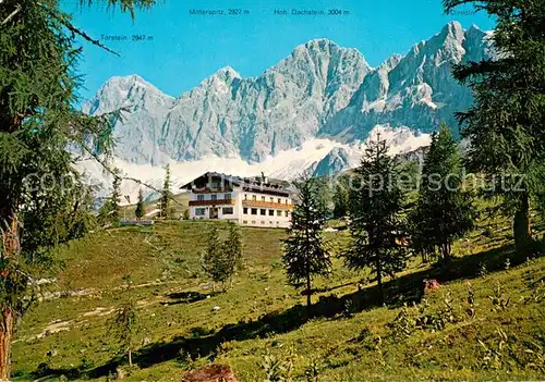 AK / Ansichtskarte Ramsau_Dachstein_Steiermark Gletscherbahn Tuerlwandhuette Ramsau_Dachstein