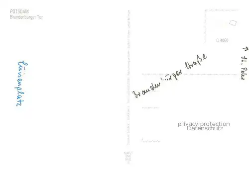 AK / Ansichtskarte Potsdam Brandenburger Tor Fliegeraufnahme Potsdam