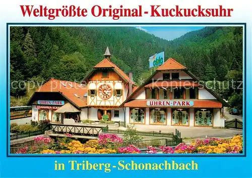 AK / Ansichtskarte Triberg Eble Uhren Park Triberg