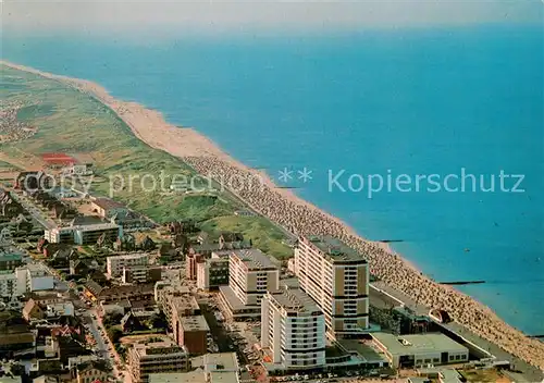AK / Ansichtskarte Westerland_Sylt Fliegeraufnahme Westerland_Sylt