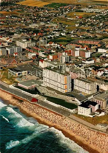 AK / Ansichtskarte Westerland_Sylt Fliegeraufnahme Westerland_Sylt