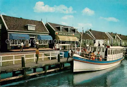 AK / Ansichtskarte Marken Anlegesteg Hotel Marken