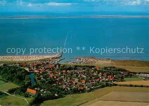 AK / Ansichtskarte Neuharlingersiel Fliegeraufnahme Neuharlingersiel