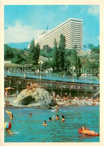 AK / Ansichtskarte Jalta_Yalta_Krim_Crimea Hotel Jalta 