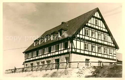 AK / Ansichtskarte Tecklenburg Fachwerkhaus Tecklenburg