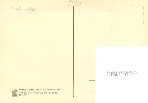 AK / Ansichtskarte Maria_Laach__Kloster Basilika und Abtei 