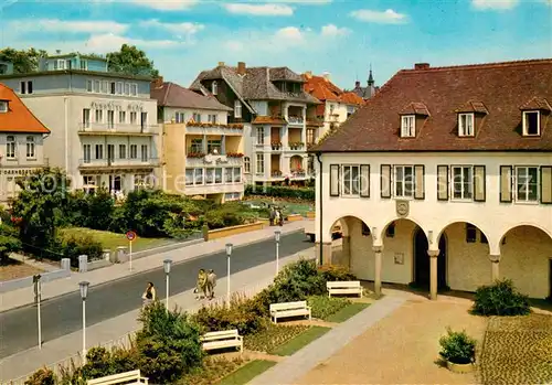 AK / Ansichtskarte Bad_Salzuflen Parkstrasse und Kurhaus Bad_Salzuflen