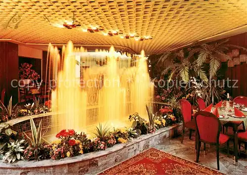 AK / Ansichtskarte Stukenbrock Hotel Restaurant Der Kuehle Grund Erste vollelektronisch gesteuerte Wasserorgel Stukenbrock