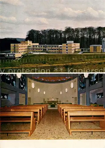 AK / Ansichtskarte Neuweiler_Saar Altersheim St Anna Kloster Hauskapelle Neuweiler_Saar