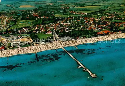 AK / Ansichtskarte Groemitz_Ostseebad Fliegeraufnahme Groemitz_Ostseebad