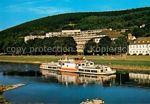 AK / Ansichtskarte Bad_Karlshafen Kurhotel Carolinum Bad_Karlshafen