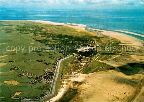 AK / Ansichtskarte St Peter Ording Fliegeraufnahme 