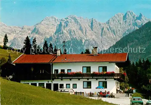 AK / Ansichtskarte Hochfilzen Fruehstueckspension Obertenn Hochfilzen