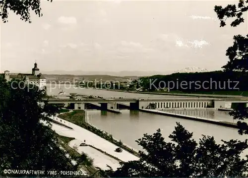 AK / Ansichtskarte Persenbeug Gottsdorf Donaukraftwerk Ybbs Persenbeug Gottsdorf