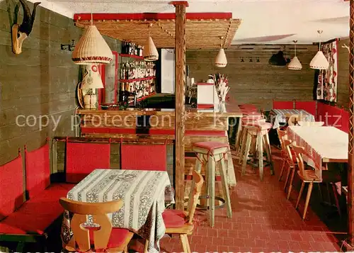 AK / Ansichtskarte Gries_Sellrain Berghotel Fernerkogel Gaststube Gries Sellrain