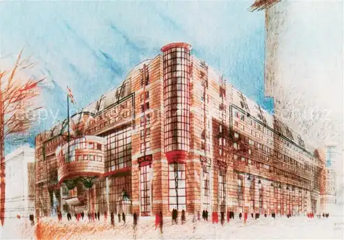 AK / Ansichtskarte Budapest Grand Hotel Corvinius Budapest