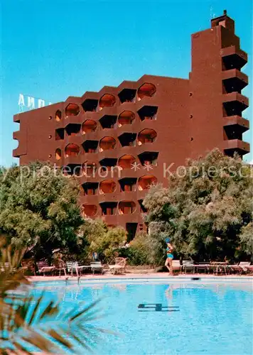AK / Ansichtskarte Playa_de_Palma_Mallorca Hotel Pamplona Pool Playa_de_Palma_Mallorca
