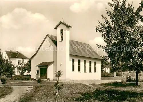 AK / Ansichtskarte Immenstaad_Bodensee Ev Kirche Immenstaad_Bodensee