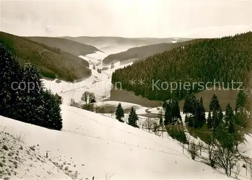 AK / Ansichtskarte Escheck Blick ins Schuetzenbachtal Escheck