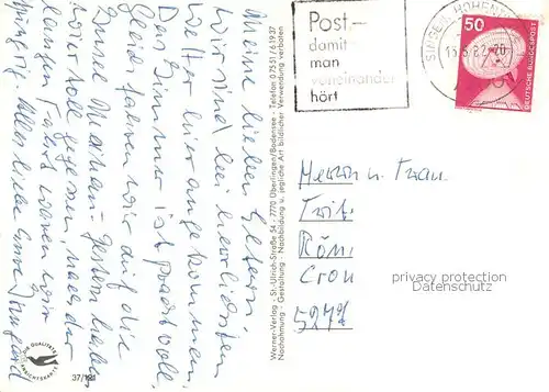 AK / Ansichtskarte ueberlingen_Bodensee Gasthof Hotel Buergerbraeu Wirtshausschild ueberlingen Bodensee