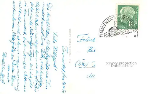 AK / Ansichtskarte Timmendorfer_Strand Strand und Promenade Timmendorfer_Strand