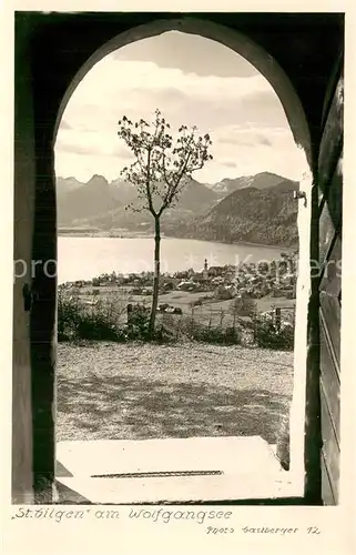 AK / Ansichtskarte St_Gilgen_Wolfgangsee Panorama St_Gilgen_Wolfgangsee