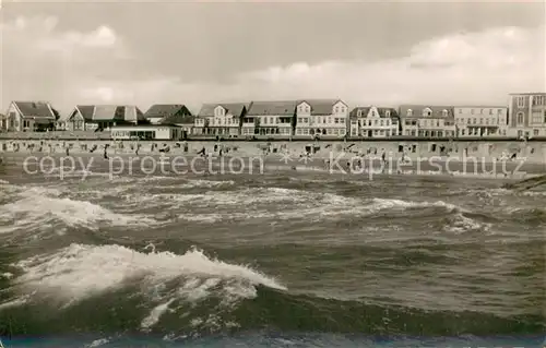 AK / Ansichtskarte Norderney_Nordseebad Weststrand Norderney_Nordseebad
