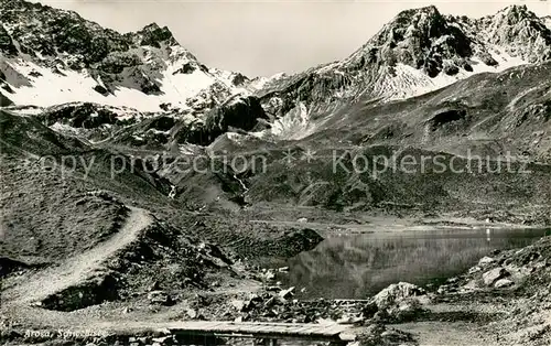 AK / Ansichtskarte Arosa_GR Schwellisee Bergsee Alpen Arosa_GR
