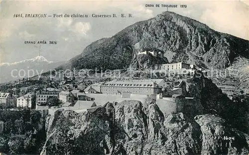 AK / Ansichtskarte Briancon_05 Fort du chateau Casernes BER 