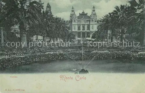 AK / Ansichtskarte Monte Carlo_Monaco Casino 