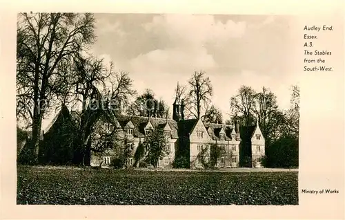 AK / Ansichtskarte Audley_End_Saffron_Walden_UK The Stables Ministry of Works 