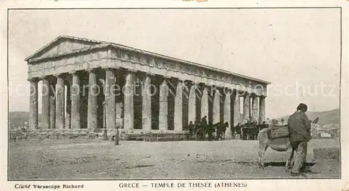 AK / Ansichtskarte Athens_Athen Temple de Thesee Athens Athen