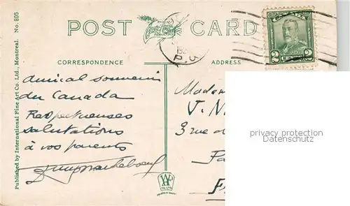 AK / Ansichtskarte Montreal_Quebec Notre Dame Church Montreal Quebec