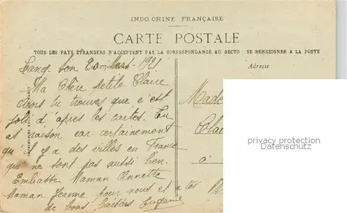 AK / Ansichtskarte Tonkin_Vietnam Baie d Along 