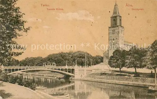 AK / Ansichtskarte Turku_Abo_Suomi Tuomio Kirkko Kirche 