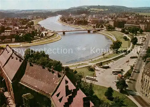 AK / Ansichtskarte Krakow_Krakau Panorama miasta Weichsel Krakow Krakau