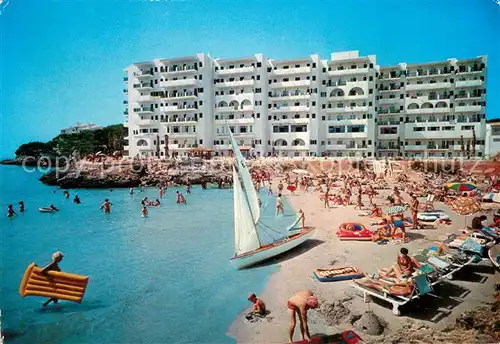 AK / Ansichtskarte Cala_Ferrera_Mallorca_ES Hoteles Ponent Playa 