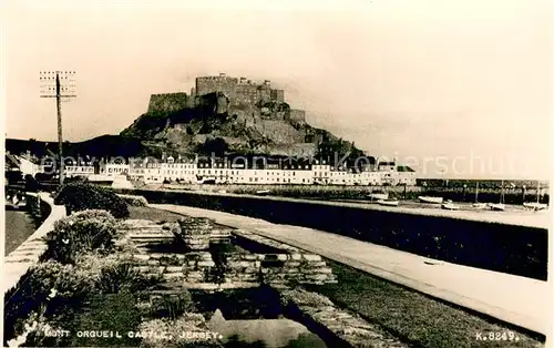 AK / Ansichtskarte Jersey__UK Mount Orgueil Castle 