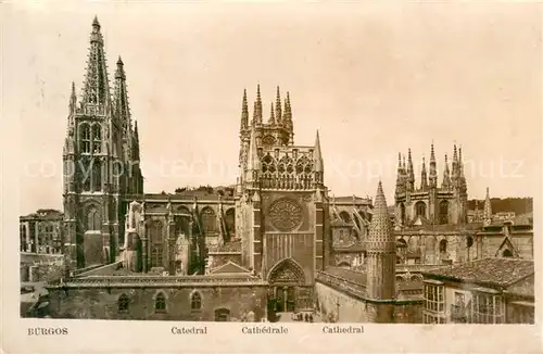AK / Ansichtskarte Burgos_ES Catedral 