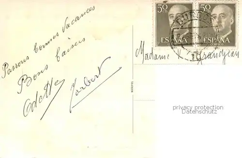 AK / Ansichtskarte Burgos_ES Catedral 