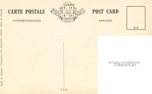 AK / Ansichtskarte Quebec_Canada Kent Gate 