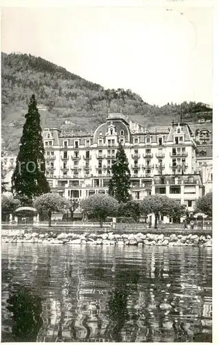 AK / Ansichtskarte Montreux__VD Hotel Suisse 