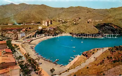 AK / Ansichtskarte Port_Bou_Costa_Brava_ES Vista general de la playa 