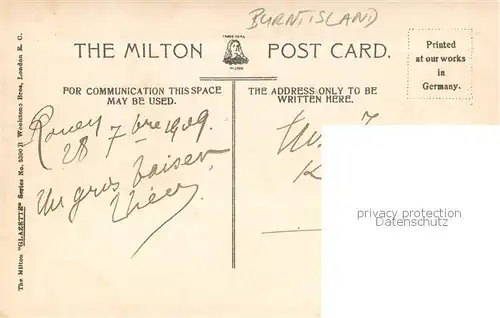 AK / Ansichtskarte Burntisland_UK Bowling Green 