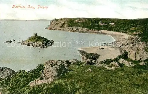 AK / Ansichtskarte Jersey__UK Portelet Bay 