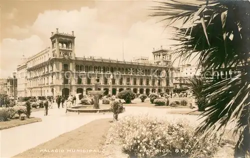 AK / Ansichtskarte Mexico_City_D.F. Palacio Municipal 